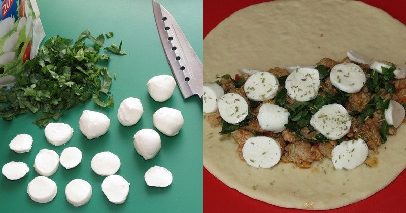 Как приготовить закрытую пиццу кальцоне Кулинария,Кухня,Мясо,Пицца,Тесто,Фарш