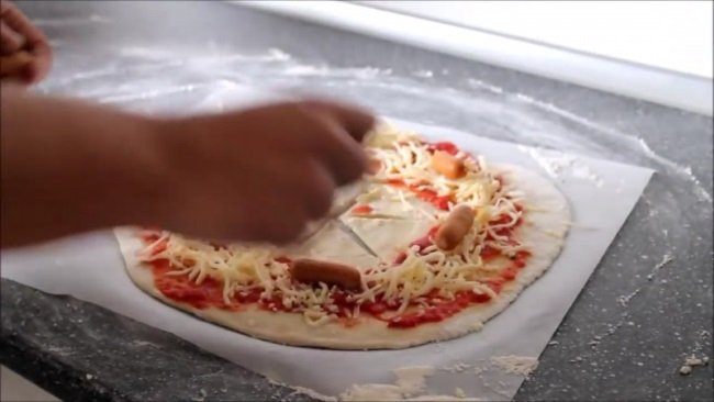 пицца вулкан