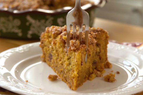 Тыквенный пирог с хрустящей ореховой корочкой по рецепту Тани Шпилько