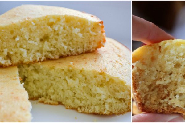 Пышный пирог на сыворотке без яиц: воздушный, в меру сладкий и не опадает!