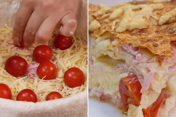 Цыганка не намерена возиться с тестом, достает из-за пазухи пирог «Всё по триста» и кормит семью до отвала