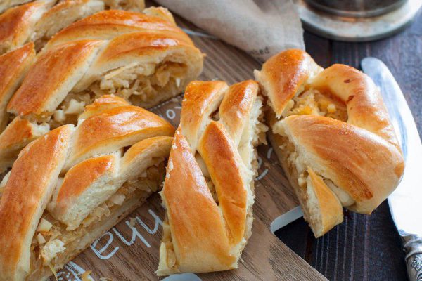 Рецепт кулебяки с рисом