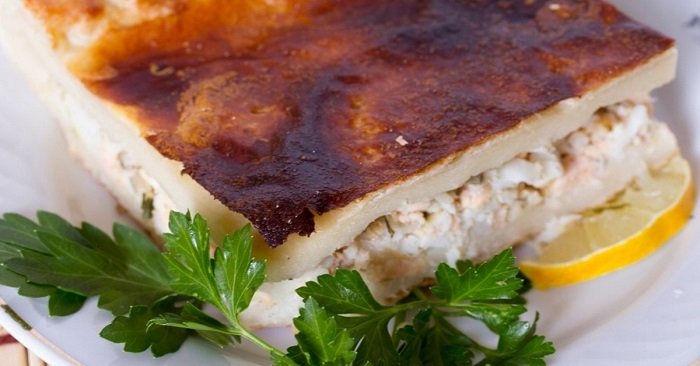 пирог с рыбой