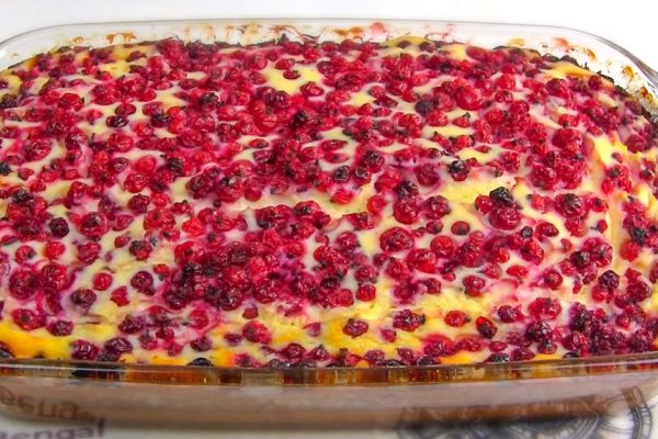 Пирог для открытия ягодного сезона «Ягод не жалею»