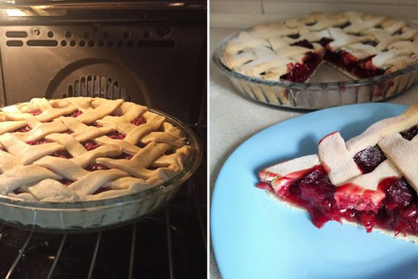 Вишневый пай с тягучей начинкой как из сериала «Твин Пикс»