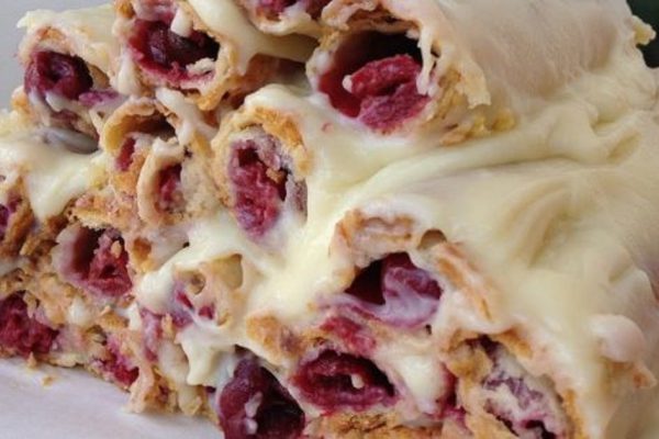 Пирог с вишней