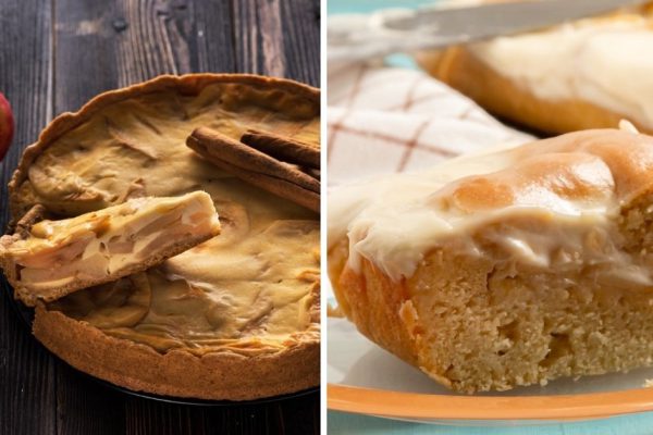 Рецепт яблочного пирога на сметане