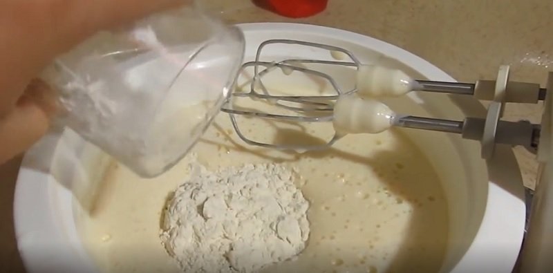 пирог «Зебра»