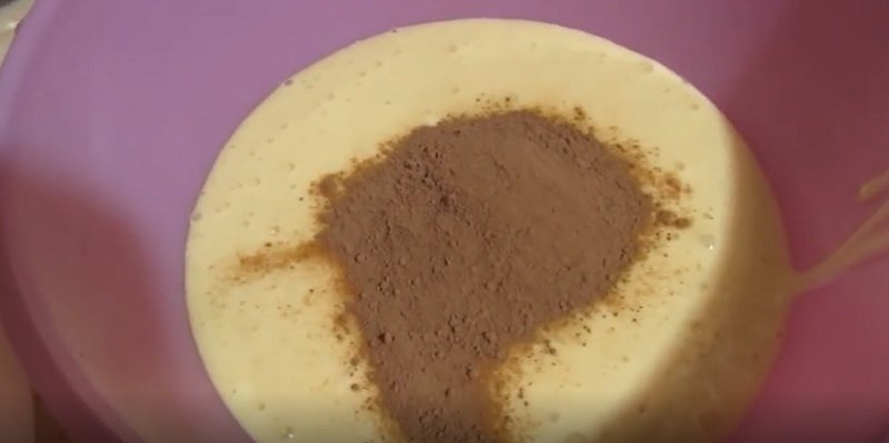 пирог «Зебра»