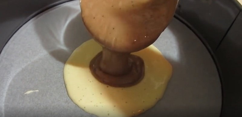 пирог «Зебра»