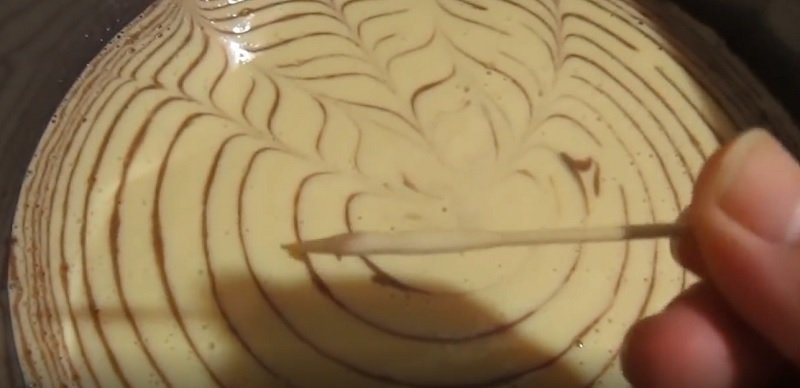 пирог «Зебра»