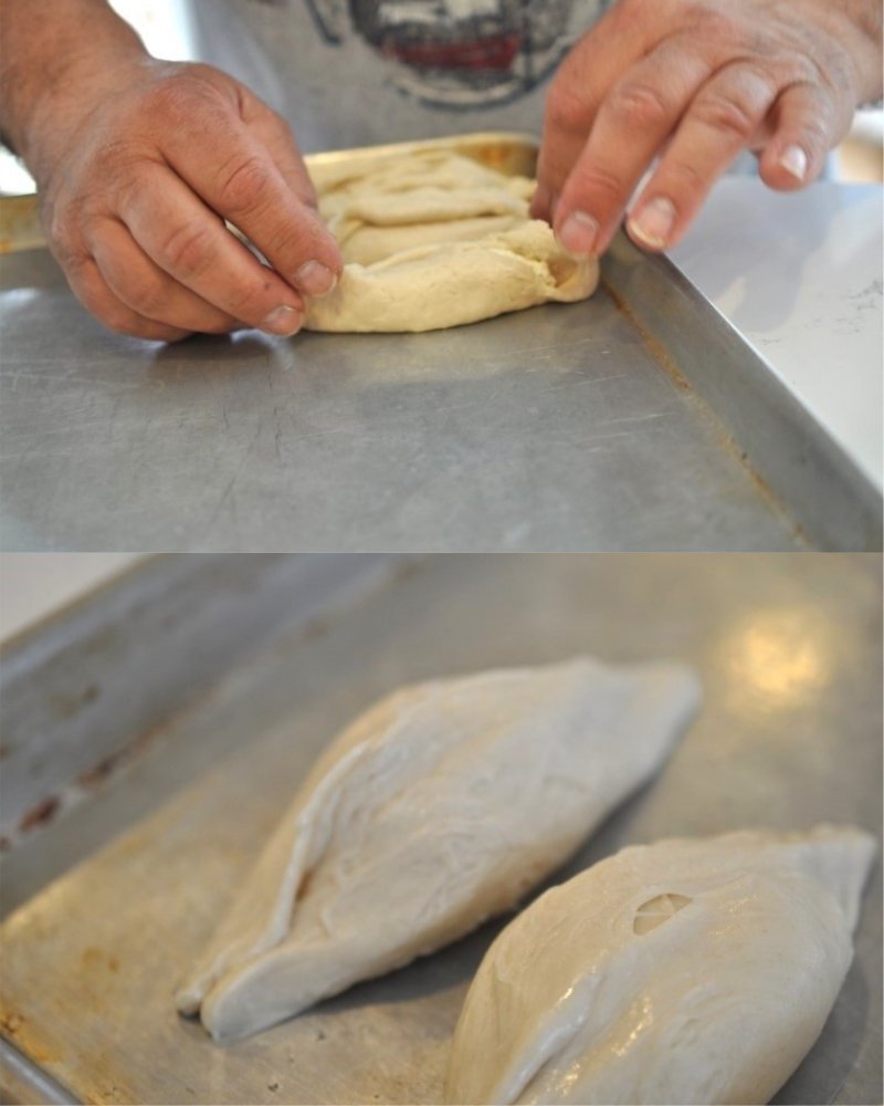 как делать слоеные пирожки с сыром