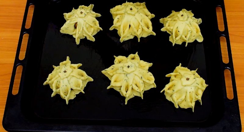 пирожки с фаршем быстро