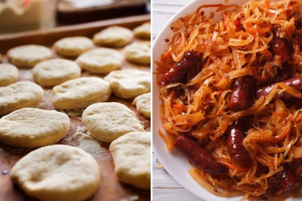 Инструкция по приготовлению воздушных пирожков с капустой