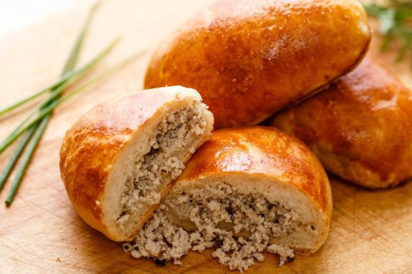 Рецепт пирогов с мясной начинкой