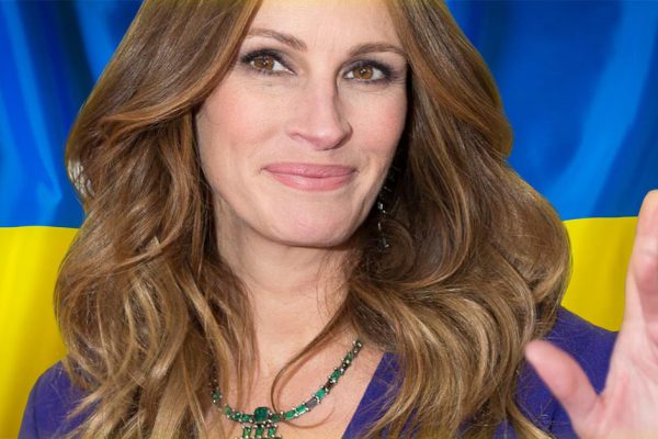 Джулия Робертс блистала в платье украинского бренда, чтобы выразить поддержку