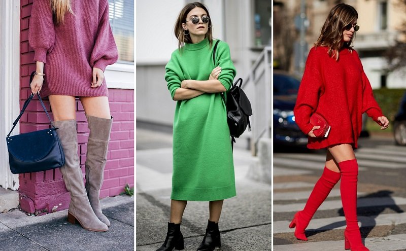 платье свободного кроя как носить