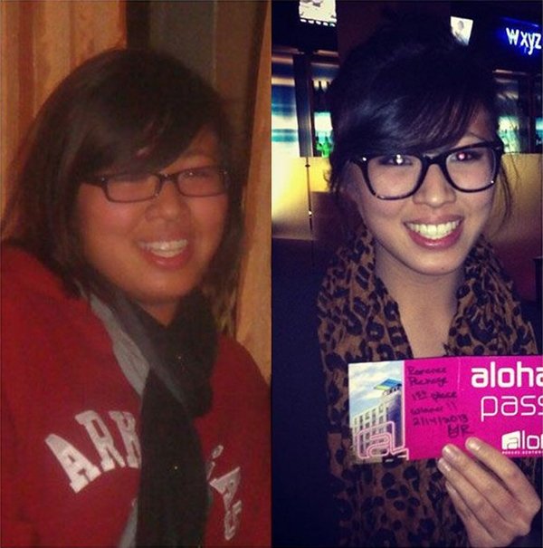 похудение: до и после