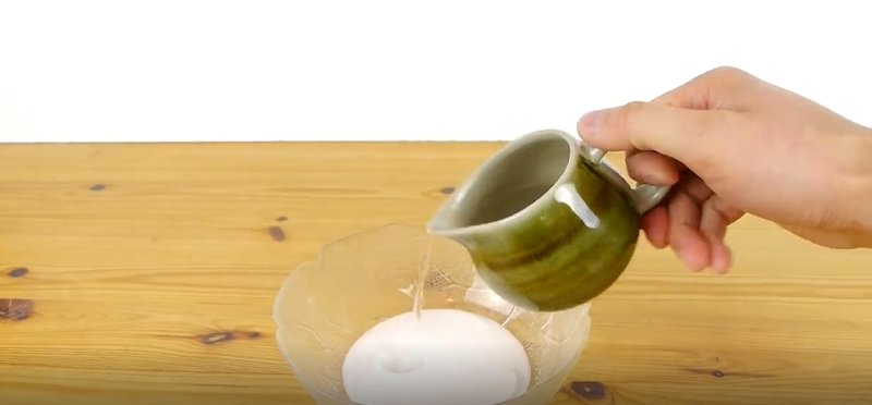 декоративное яйцо из веревки