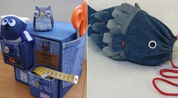 переделка джинсовой жилетки