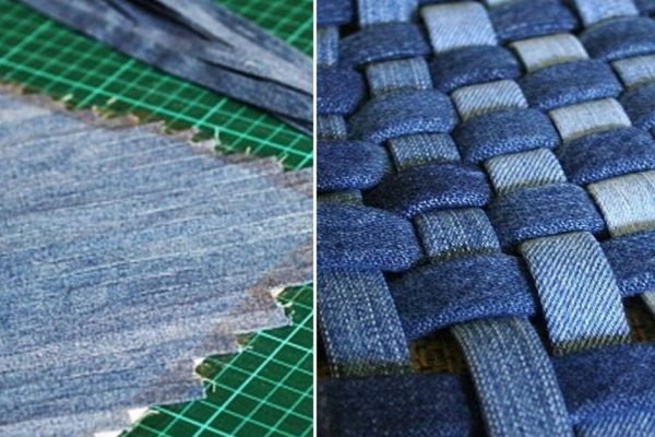 Зачем разрезать джинсы на тонкие полоски