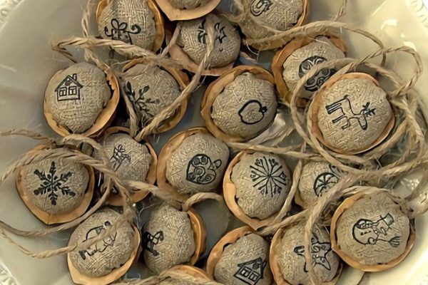 Поделки из грецких орехов