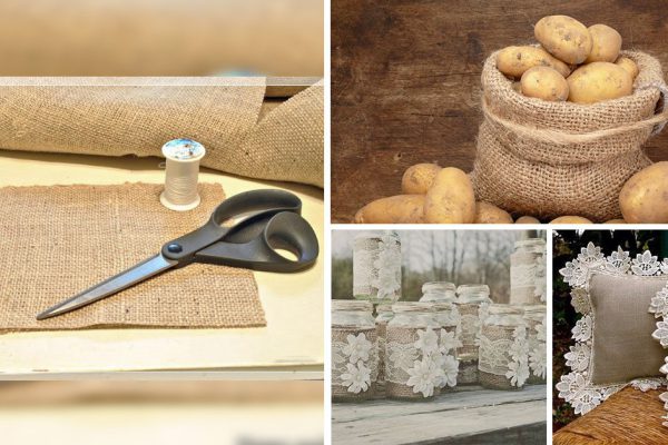 Поделки из старой мешковины для любых случаев