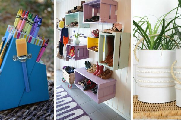 Какие поделки соорудить из ненужных вещей