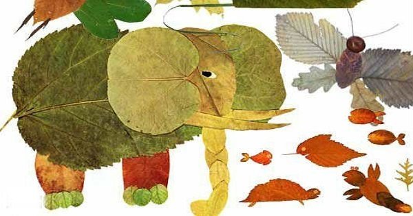 Удивительные варианты поделок из листьев. Как нельзя более актуально осенью!