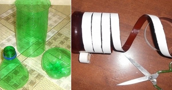 поделки из пластиковых бутылок для детского сада