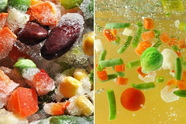 Как правильно мыть продукты питания