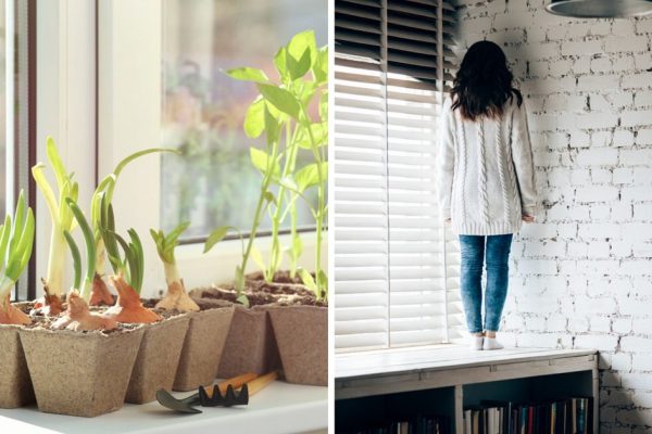 Как превратить подоконник в уютное место отдыха