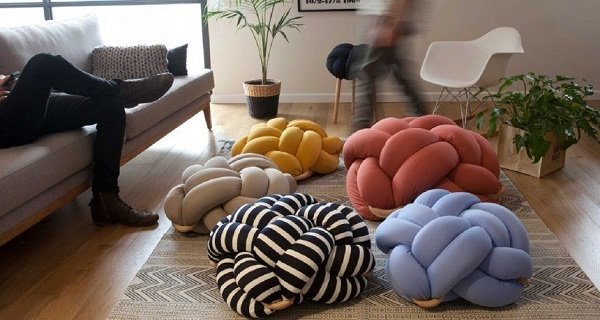 декоративные подушки из велюра