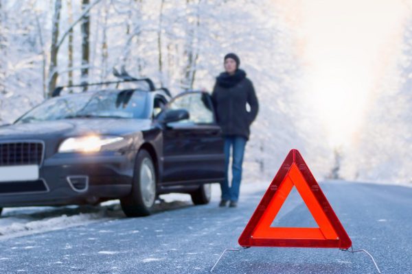 Как проходит поездка на машине зимой