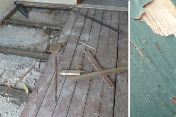 Посмотри, во что он превратил старый пол в своей квартире. Когда узнала, как это сделано, ахнула!