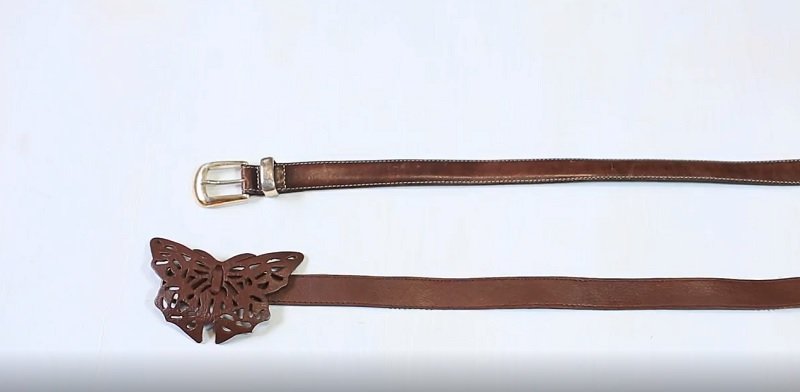 полка из ремней