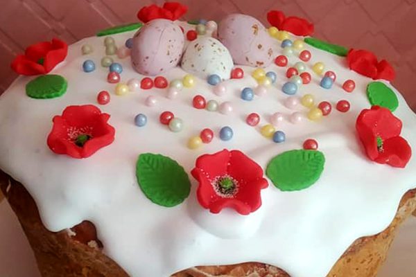 Необычная желатиновая помадка для куличей, которая не крошится, не прилипает и застывает очень быстро