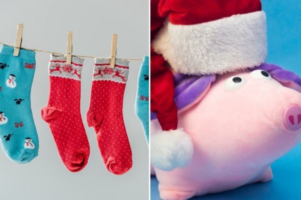 Как сделать поросенка из носка