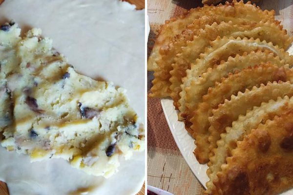 Хвалю от души постные чебуреки, пятый раз за месяц жарю, но квартира ими не пахнет