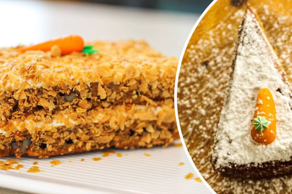 Морковный торт без яиц и масла, райская сладость для вегана