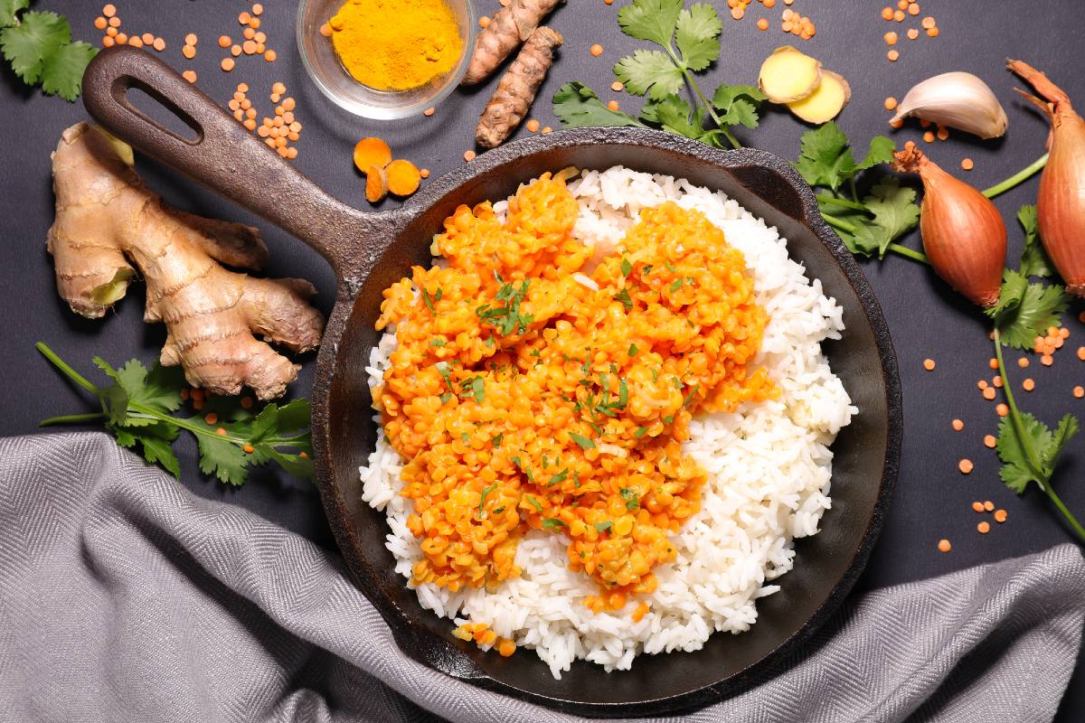 чечевица суп пюре