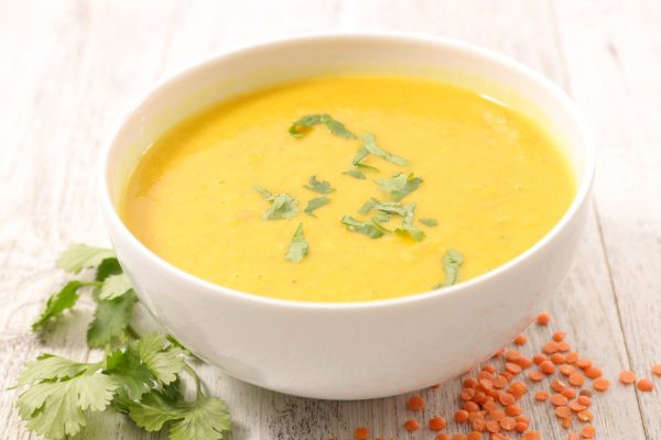 Рецепт постного супа из красной чечевицы