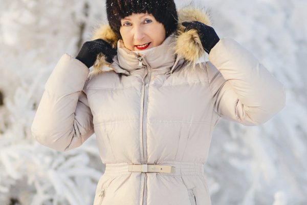 Продуманный зимний гардероб, чтобы подчеркнуть все прелести пятидесятилетнего возраста