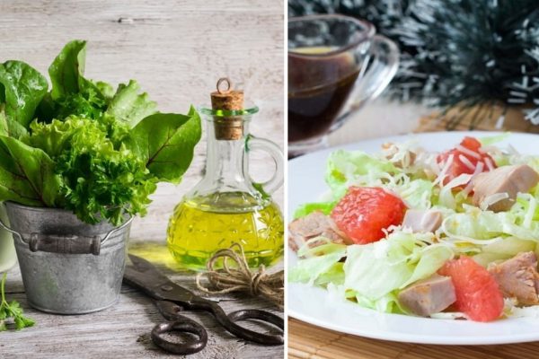 Рецепты салатов без майонеза