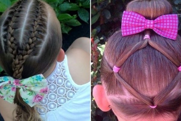 Идеи причесок для маленьких девочек