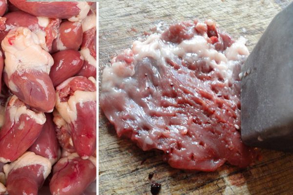 Как приготовить отбивные из куриных сердечек