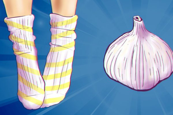 Есть ли смысл в натирании ног чесноком