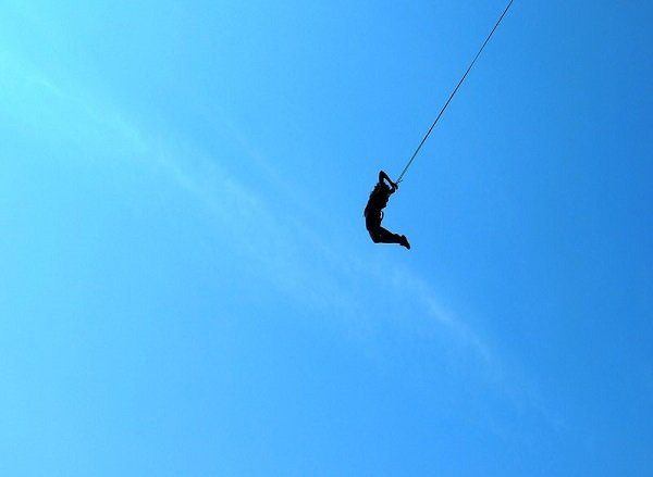 банджи-джампинг