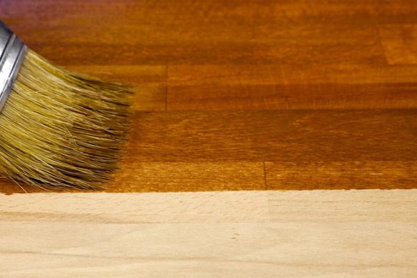 Троюродный брат построил деревянный дом и баню, сделал пропитку для дерева своими руками