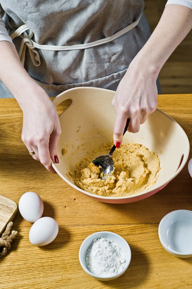 Как приготовить печенье с крахмалом в форме грибов Кулинария,Выпечка,Духовка,Кухня,Лайфхаки,Печенье,Питание,Праздники,Сладости